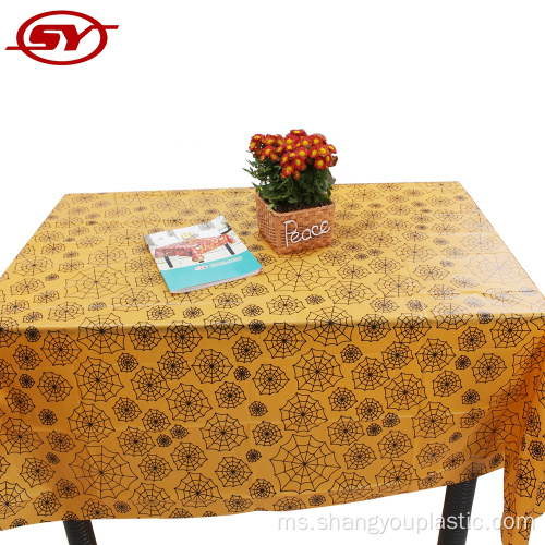 Dicetak PEVA Tablecloth untuk Halloween